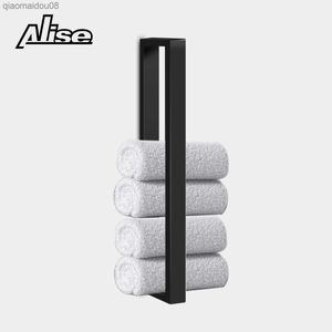 26/40cm Towel Ring Towel Hanger Bath Towel Holder Wall Hanging Towel Bar 304 Stainless Steel Bathroom Shelf Storage Rack L230704