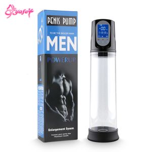 Pump Toys Electric penis pump male Sex toy vacuum enlarger massage ring 230719