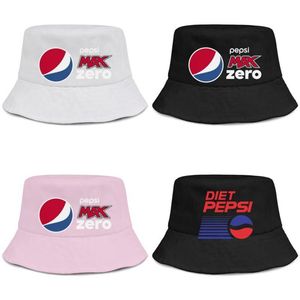 Pepsi Max Zero для мужчин и женщин Buckethat Custom Prain Bucket Baseballcap диета Pepsi Max Retro Wild Cherry логотип логотип Cap350y