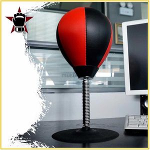 Punching Balls Высококачественные настольные боксерские боксерские боксы Speed ​​Ball Bags Pu Punch Training Fitness Sports Практическое выпуск стресса HKD230720