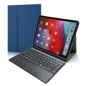 2017 2018 super slim removable detachable rechargeable usb wireless abs bluetooth keyboard portfolio leather case for iPad pro 12 261S