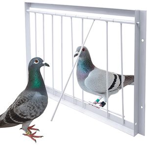 Bird Cages 3040*26cm Entrance Door Metal Wire Bars Frame Single Entrance Trapping Doors Cage Racing Supplies for Bird Cages 230719
