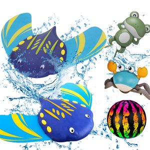 Песчаная игра вода FUNE Power Devil Fish Toys Bools Accessories Summer Bange Beach Подводные планеры на открытом воздухе плывут игрушки подарки 230719