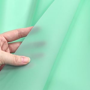 Kumaş ve Dikiş Buzlu Jöle PVC Roll Düz Renk Vinil Clear Fabliyet Glitter Sivil Deri Rulolar Yaylar için Boşluklar Kitap Kapağı DIY Craft Malzemeleri 230721