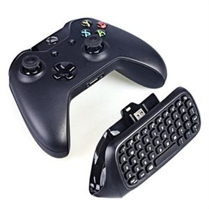 2 4G Mini Bluetoothe Kablosuz Chatpad Test Mesajı Qwerty Xbox One Slim Controller Klavyeleri için Klavye USB Alıcı 320E