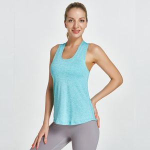 Активные рубашки Женские тренировки Top без рукавов гонку Racerback Yoga Vest Sport Singlet Athletic Fitness Tank Trange Training 2023