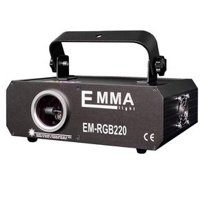 Yeni 1000MW 1W ILDA RGB Tam Renkli Animasyon Lazer Projektör Aşama Işık ILDA DMX2480