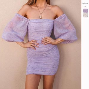 Sıradan Elbiseler 2023 İlkbahar Yaz Kadın Giyim Seksi Etekler Koleksiyonu Bel Çanta Kalça Baskı Kısa Elbise Kadınlar İçin