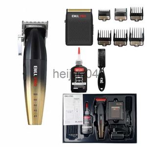 Clippers Trimmers BILL PRO BL600 hair clipper Professional men's hair clipper men's beard trimmer highend beauty salon modeling tool set x0728