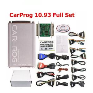 Promosyon Yüksek kaliteli Carprog V10 93 Teşhis Aracı Carpro Tam Sürüm 21 Öğe Adaptörleri Destek Hava Yastığı Sıfırlama Functi245o
