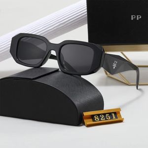 Designer-Damen-P-Sonnenbrille für Damen, großer Rahmen, polarisiert, rechteckig, Schutzbrille, Sonnenbrille, UV400-Beweisbrille, Herrenbrille, Eyelgasses, dreieckige Signatur