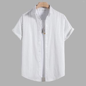 Мужские повседневные рубашки Tee Men Men Summer Top рубашка с коротки