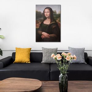 Фигура Canvas Art Mona Lisa I Ручной работы Леонардо да Винчи