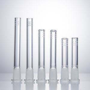 P005 Smoking Glass Down-stem Downstem For 14mm Male Glass Bowl 6cm/8cm/10cm/12cm/14cm Dab Rig Pipes Bongs Tools