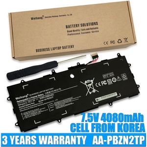 Bateria de notebook Korea Cell 4080mAh Weihang AA-PBZN2TP para Samsung Chromebook XE500T1C 905S 915S 905s3g XE303 XE303C12 NP905S3G230y