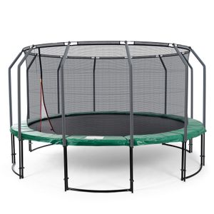 UV-Resistant Tear-Proof Replacement Safety Net for 6-8 Pole Trampolines - Internal Enclosure Net