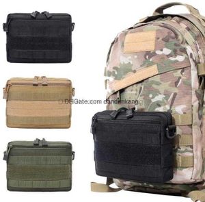 Universal Tactical waist bags Molle medical pouch outdoor travel hunting camping hiking first aid kit Case with Zipper survival storage Pack Pocket