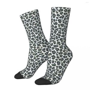 Мужские носки sassy черный гепарда животных с кожей шнурки для шоппинга.