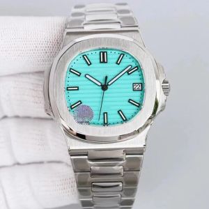Мужские дизайнерские часы высокого качества 40 мм 5711 Бутик со стальным ремешком Дизайнерские часы для мужчин Оптовая продажа часов с бриллиантами
