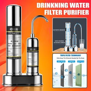 Ultrafiltrasyon İçme Suyu Filtre Sistemi Ev Mutfak Su Arıtma Filtresi musluk musluk su filtresi kartuş kitleri T200812510