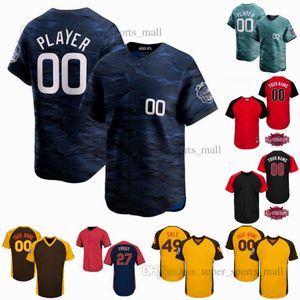 Пользовательский S-6xl 2023 All-Star Baseball Jerseys Harper Rizzo форель Дональдсон Мачадо Продажа Lindor Men Men Women Youth