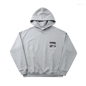 Erkek Hoodies Arnodefrance Sonbahar Kış ve Kadınlar Pamuk Beyaz Göz Şekeri Boyama Baskı Yüksek Kaliteli Moda Hoodie