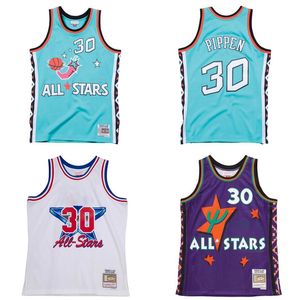 Custom basketball Jersey 30 Pippen 1992 1995 19961 ALL-Star Mitchell and Ness men women youth S-6XL jerseys