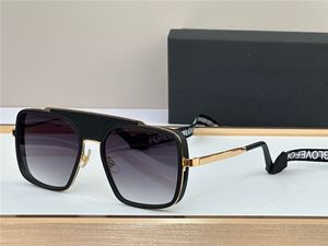 Yeni Moda Tasarımı Güneş Gözlüğü 4198 Halat Renkli Lensli Kare Retro Çerçeve Avant-Garde Popüler Stil UV400 Koruma Gözü