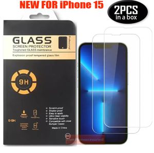 2 Paket 0.3mm Temperli Cam Telefon Ekran Koruyucusu İPhone15 İPhone 15 12 11 Pro Max Xr XS 8 7 6 6S Plus Samsung A13 A23 A33 A53 A73 S21