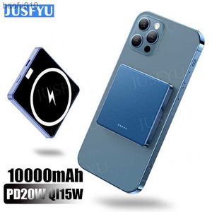 20W 10000mAh Para Macsafe Battery Pack Magnetic Wireless Power Bank Bateria Externa Sobressalente Para iPhone 14 13 12 Pro Max Power Bank L230619