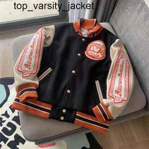 2023 Yeni Varsity Beyzbol Ceket Erkekler Giyim Kadın Bombacı Katlar Harajuku Racer Street Giyim Motosiklet Parkas Kırpılmış Erkekler Letterman Ceket