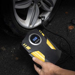 Universal 120W Car Air Compressor DC 12V Digital Tire Inflator Air Pump 150 PSI Auto Air Pump for Car Motorcycle Tire Pump With LED Light