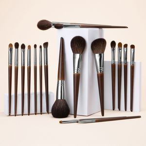 Kit de ferramentas de maquiagem OVW Natural Goat Hair Makeup Brushes Set Professional Kit brocha maquillaje pedzle do makijazu blending smudging brush shader 230724