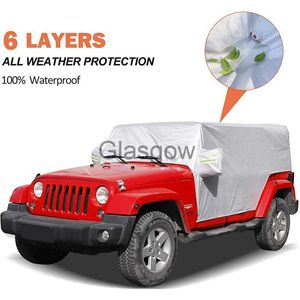 Car Sunshade SunShield Cover for Jeep Wrangler JK JL 4 Door 20072021 Snow Rain Cover x0725