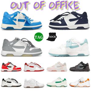 Ofis Offis Sneaker Tasarımcı Günlük Ayakkabılar Üstleri Beyaz Siyah Açık Mavi Vintage Gri Deri Yürüyen Erkek Kadınlar Kadın Loafers Eğitmenleri Platform Spor Ayakkabı Boyutu 36-45