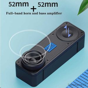 Портативные динамики Bluetooth Disceer Outdoor Portable Desktop Small PC Speaker Subwoofer Home Беспроводная стереодинкционеры R230725