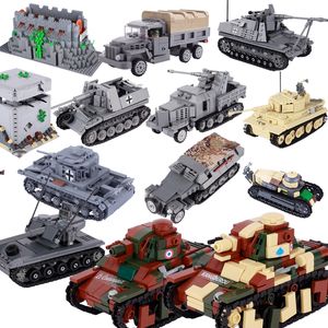 Экшн -фигуры MOC WW2 военный автомобиль Главный строительный блок бата -танка немецкий американский армия Армия Армия Армия Армия Армия ДИГАВЬ ДИГАВИЙСКИЙ Истребитель Кирпий Подарок 230720