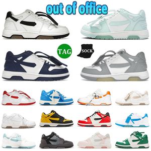 2023 Ofis Dışı Tasarımcı Ayakkabıları Erkek Kadınlar Ooo Düşük Üstler Beyaz Ayakkabı Gri Yürüyüş Siyah Donanma Mavisi Gri Pembe Bej Lüks Plaka Form Spor Spor ayakkabıları 36-45
