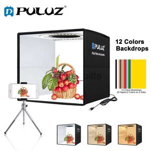 Флэш -диффузоры Puluz Photo Studio Light Box Photography Light Softbox Регулируемая лампа температура