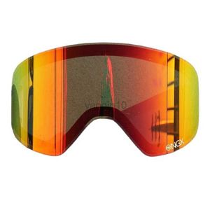 Ski Goggles Одинокий двойной слой анти туманно -лыжные очки.