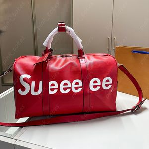 Klasik Tasarımcı Sırt Çantası Lüks Seyahat Çantaları Kırmızı Totas Çanta Çantası Kadın Okul Çantası Metterler Duffle Bag Tatil Bagaj Çanta Erkekler