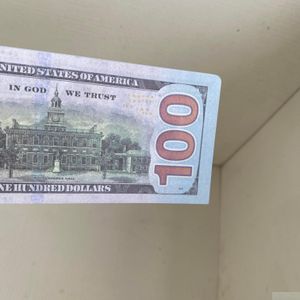 Other Festive Party Supplies New Dollar Us Money Paper Game Banknote Family Kids Prop Or Toy Most Copy Realistic 100 001 Widqa Drop Dhs8Z