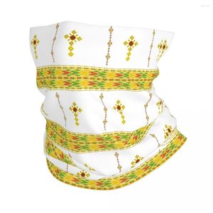 Шарфы эфиопский кросс-арт бандана шея-гетра с печено