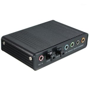 Внешний USB 5 1 3D Audio Sound Card Virtual 7 1 Кабель преобразователя канала13067