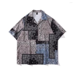 Camisetas masculinas 2023 Vintage Oversize Gráfico Paisley Camiseta feminina Retro Goth Plus Size Camisetas Masculino Feminino Clássico Roupas de Verão