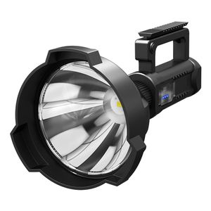 Süper Parlak 30000LM LED şarj edilebilir XHP70 2 Büyük Head Searglight El Feneri İş Hafif Spot Işığı Taşma 40W Meşale La277E