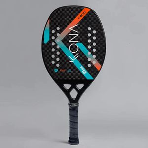 Tennis Rackets Carbon Paddle Racket Soft EVA Face Tennis Racket With Padel Bag Cover For Men Women Training Accessories 230725