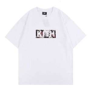 Kith Tişörtler Erkek Gömlek Moda Tasarımcısı T-Shirts Street Style Tshirt Tom ve Jerry Baskı Giyim ABD Boyut S-XXL VLE1