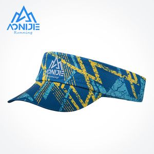 Bisiklet Kapakları Maskeleri Aonijie E 02 UNISEX Sports Foldable Boş Top Cap Hat Yazılımı Sun Visors Head Band Koşu Maratonu 230726