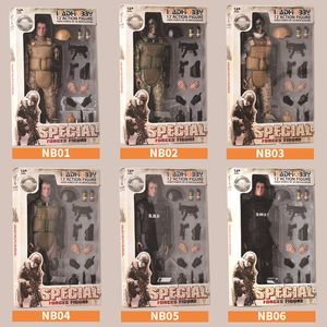 Action Toy Figures Collection NB01A NB02A NB03A NB04 NB05 1 6 Military Army Combat Swat Soldier ACU Forces Figure Model Toys 230726